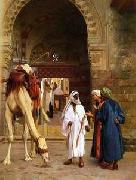 Arab or Arabic people and life. Orientalism oil paintings  296